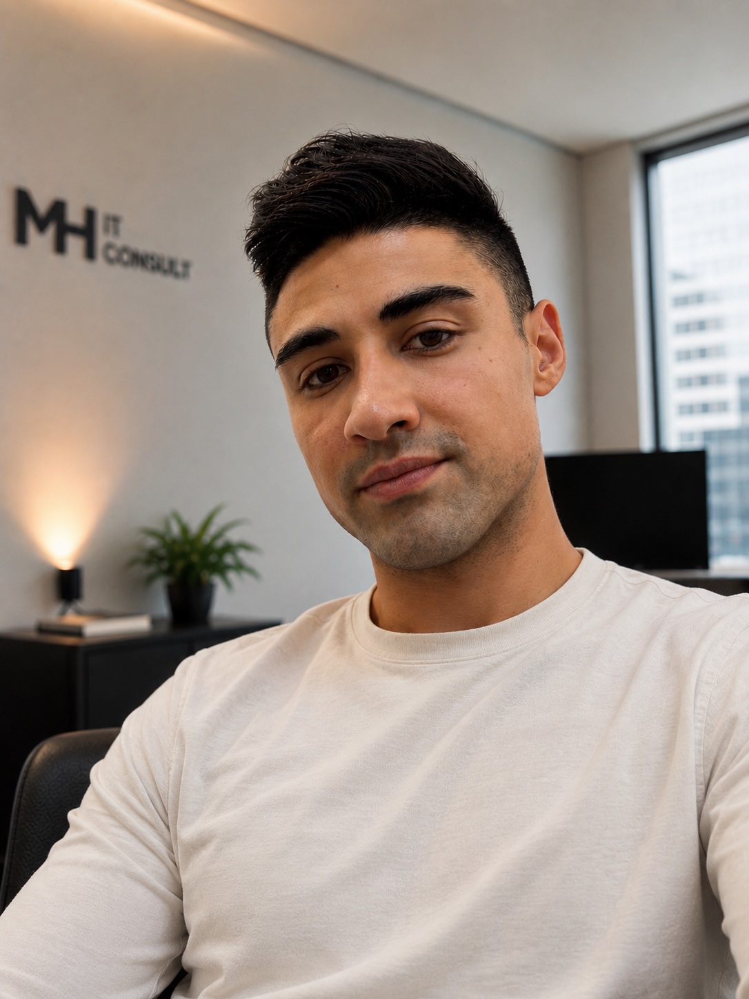 Mustafa Hakimi portrait